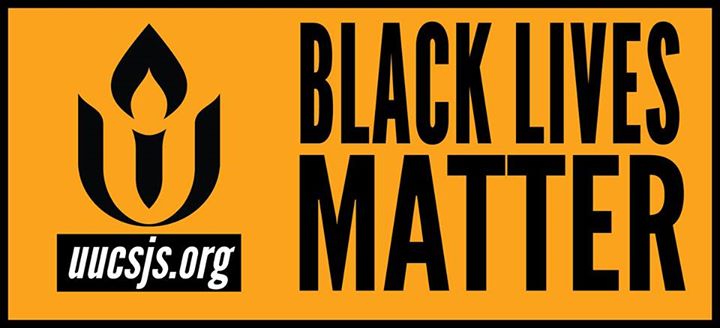 Black Lives Matter banner